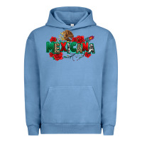 Pigment Pebble Blue mexicana Urban Hoodie - texasbilliewilder