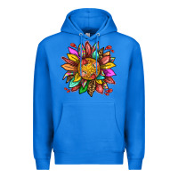 True Royal strawberry sunflower Premium Hoodie - texasbilliewilder