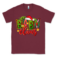 Burgundy christmas baby claus Classic Tee - FaDigitalArtStudio