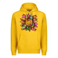 Lemon strawberry sunflower Premium Hoodie - texasbilliewilder