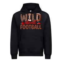 Black wild about football Urban Hoodie - Zillion Design Studio