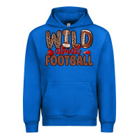 Cobalt wild about football Urban Hoodie - Zillion Design Studio
