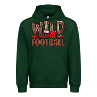 Forest Green wild about football Urban Hoodie - Zillion Design Studio