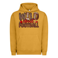 Pigment Peanut Butter wild about football Urban Hoodie - Zillion Design Studio