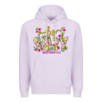 Lilac summer be salty matthew 5 13 Premium Hoodie - texasbilliewilder