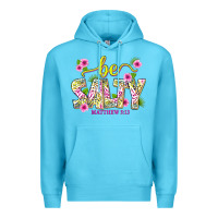 Ocean Blue summer be salty matthew 5 13 Premium Hoodie - texasbilliewilder