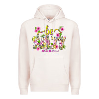 Pale Pink summer be salty matthew 5 13 Premium Hoodie - texasbilliewilder