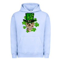 Pigment Grape Ice st. patrick's day skull Urban Hoodie - RanaPortraitStore