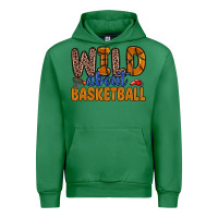 Emerald wild about basketball Urban Hoodie - Zillion Design Studio