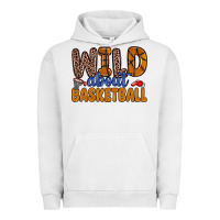 Pigment Lunar Rock wild about basketball Urban Hoodie - Zillion Design Studio