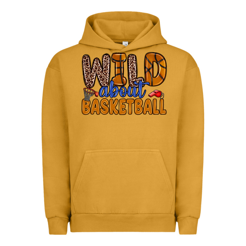 Wild About Basketball Urban Hoodie by Zillion Design Studio | Teevron