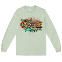 Matcha coffee please Long Sleeve Tee - BarkalooDesign