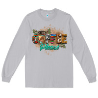 Moon Dust coffee please Long Sleeve Tee - BarkalooDesign