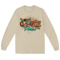 Mushroom coffee please Long Sleeve Tee - BarkalooDesign