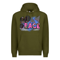 Army Green go race Premium Hoodie - Zillion Design Studio
