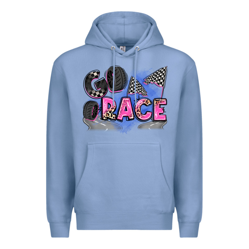 Go Race Premium Hoodie by Zillion Design Studio | Teevron