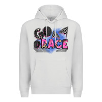 Dove Grey go race Premium Hoodie - Zillion Design Studio