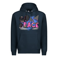 Navy go race Premium Hoodie - Zillion Design Studio