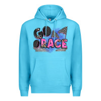Ocean Blue go race Premium Hoodie - Zillion Design Studio