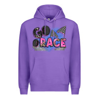 Purple go race Premium Hoodie - Zillion Design Studio
