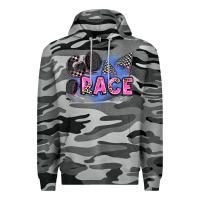 Slate Camo go race Premium Hoodie - Zillion Design Studio
