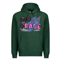 Sports Green go race Premium Hoodie - Zillion Design Studio