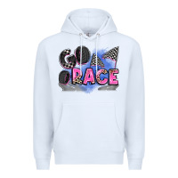 White go race Premium Hoodie - Zillion Design Studio