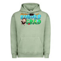 Pigment Oil Green mister kinder grad Urban Hoodie - texasbilliewilder