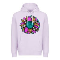 Lilac race sunflower Premium Hoodie - Zillion Design Studio