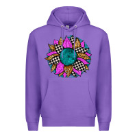 Purple race sunflower Premium Hoodie - Zillion Design Studio