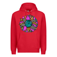 Red race sunflower Premium Hoodie - Zillion Design Studio