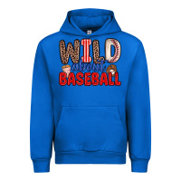 Cobalt wild about baseball Urban Hoodie - Zillion Design Studio