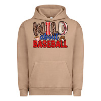 Pigment Burro wild about baseball Urban Hoodie - Zillion Design Studio