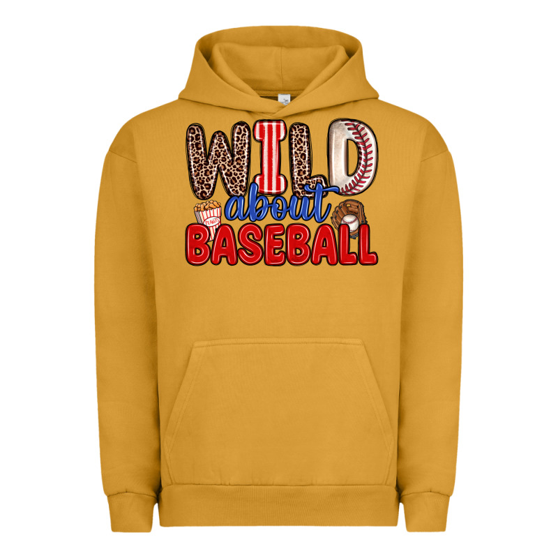 Wild About Baseball Urban Hoodie by Zillion Design Studio | Teevron