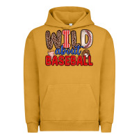Pigment Peanut Butter wild about baseball Urban Hoodie - Zillion Design Studio
