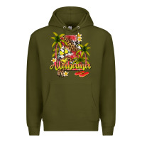 Army Green summer alabama Premium Hoodie - texasbilliewilder
