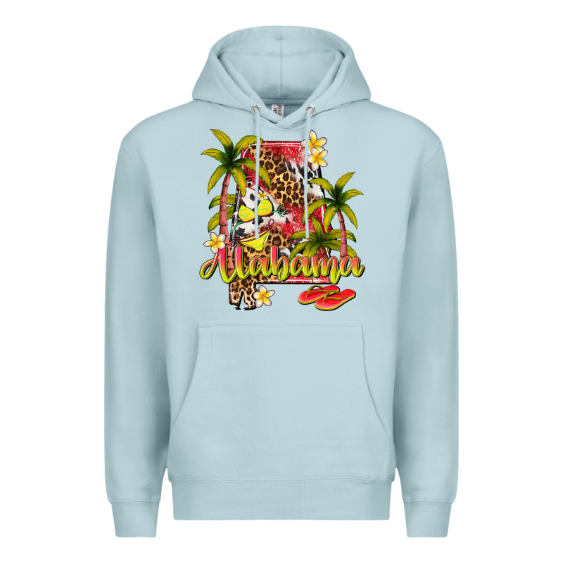 Summer Alabama Premium Hoodie by texasbilliewilder | Teevron
