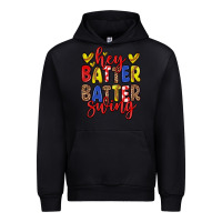 Foreset Green hey batter batter swing softball Urban Hoodie - Zillion Design Studio