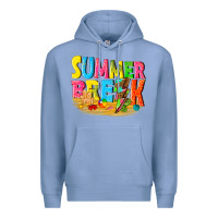 Colony Blue summer break Premium Hoodie - texasbilliewilder