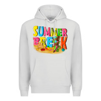 Dove Grey summer break Premium Hoodie - texasbilliewilder