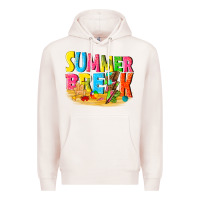 Pale Pink summer break Premium Hoodie - texasbilliewilder