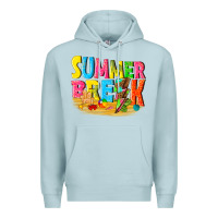 Blue Mist summer break Premium Hoodie - texasbilliewilder