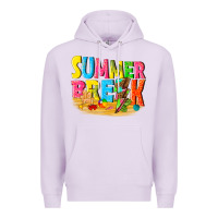 Lilac summer break Premium Hoodie - texasbilliewilder