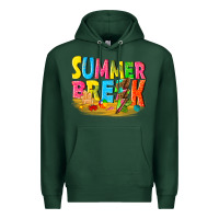 Sports Green summer break Premium Hoodie - texasbilliewilder