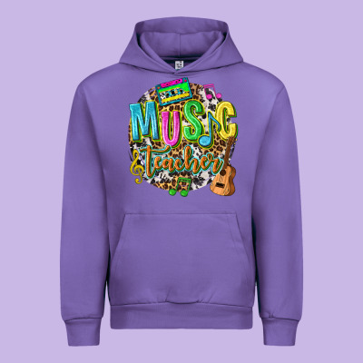 Music Teacher Urban Hoodie Designed By Texasbilliewilder