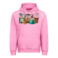 Fuchsia Pink music teacher coffee cups Urban Hoodie - texasbilliewilder