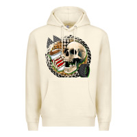 Sandshell race skull Premium Hoodie - Zillion Design Studio