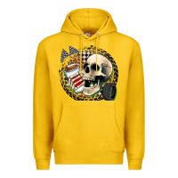 Lemon race skull Premium Hoodie - Zillion Design Studio