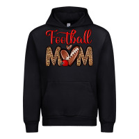Black football mom Urban Hoodie - Zillion Design Studio