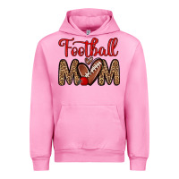 Fuchsia Pink football mom Urban Hoodie - Zillion Design Studio